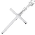 Navajo Slim Cross Pendant - Sterling Silver